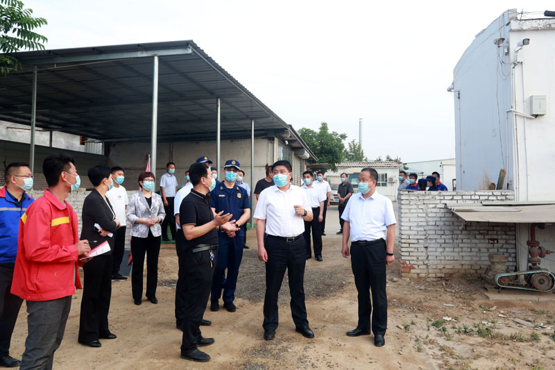 县委书记彭勇民 代县长武利芳到企业督导调研‘星空体育app官网’