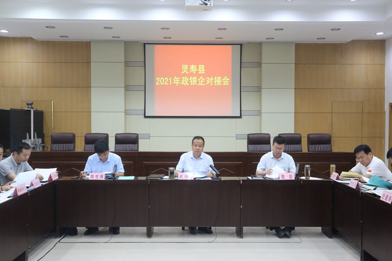 县委副书记、代县长武利芳主持召开2021年政银企对接会_江南