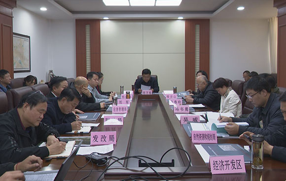 县长胡万程主持召开国土空间规划委员会 2025年第4次会议